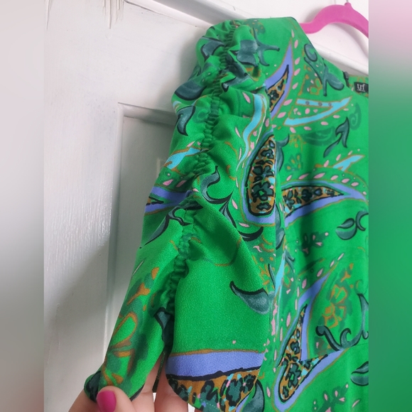 Zara TRF Paisley Dress - Picture 5 of 5